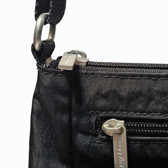 Baggallini Town Bagg Crossbody/Shoulder Bag Black - Picture 4 of 12